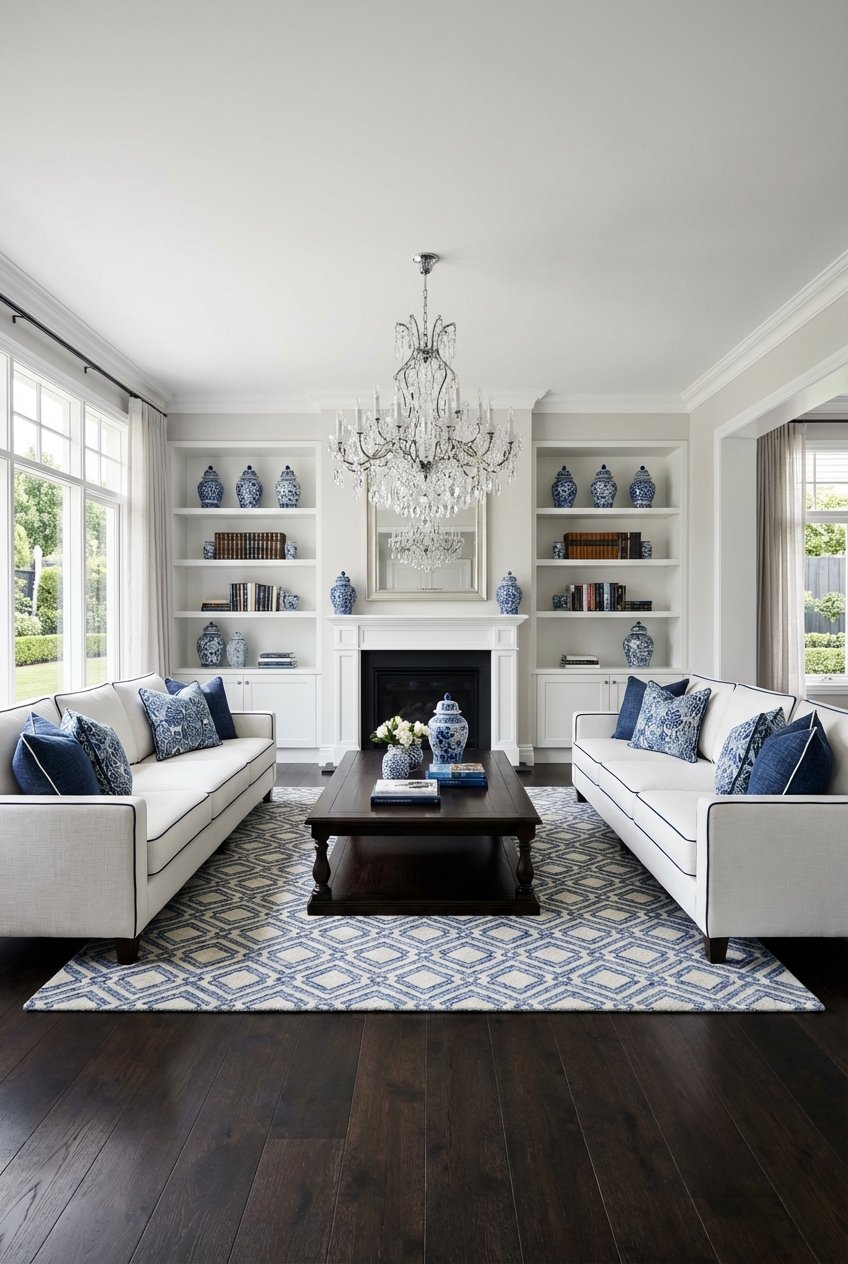 Image 11 for 15 Breezy And Beautiful Coastal Living Room Designs For A Relaxing Home