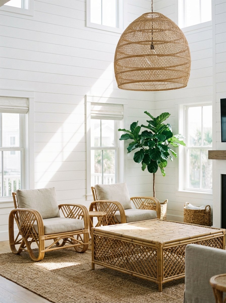 Image 4 for 15 Breezy And Beautiful Coastal Living Room Designs For A Relaxing Home