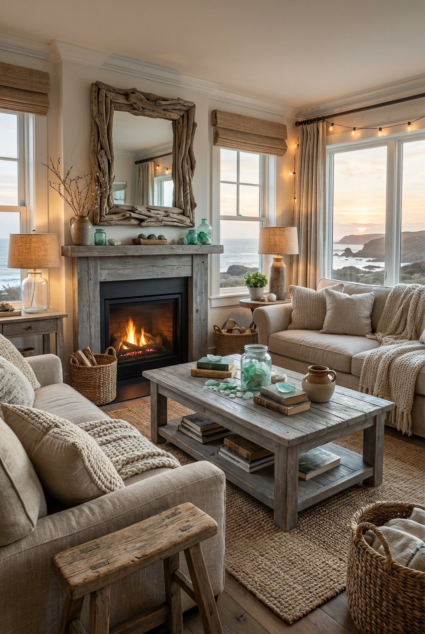 Image 7 for 15 Breezy And Beautiful Coastal Living Room Designs For A Relaxing Home