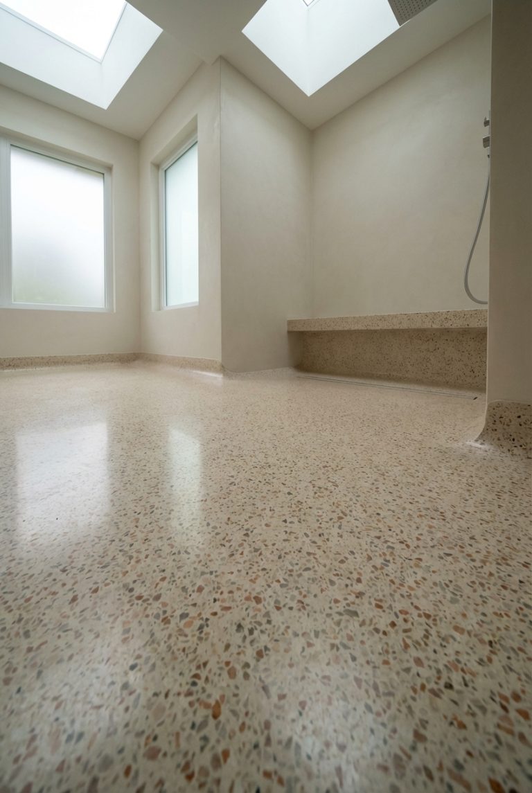 20 Terrazzo Floor Bathroom Ideas You’ll Love