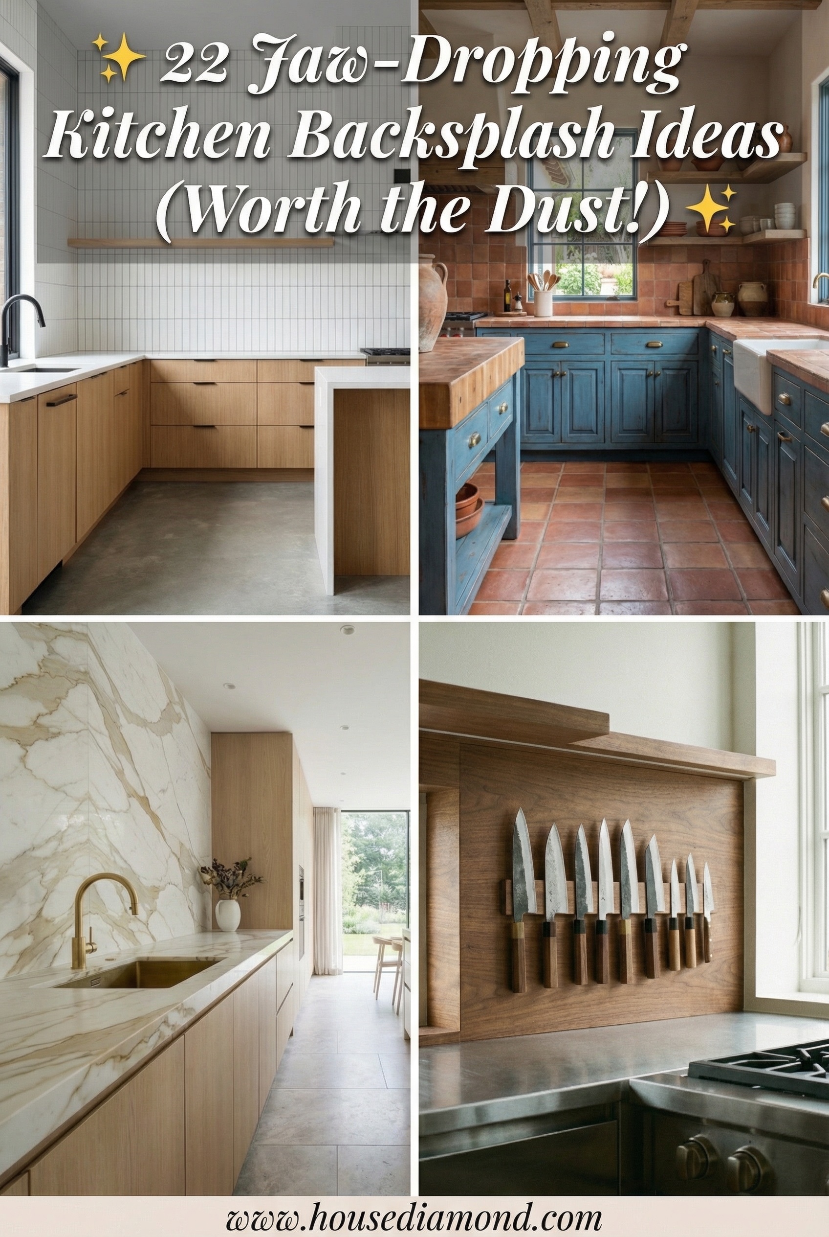 backsplash kitchen ideas pinterest grid