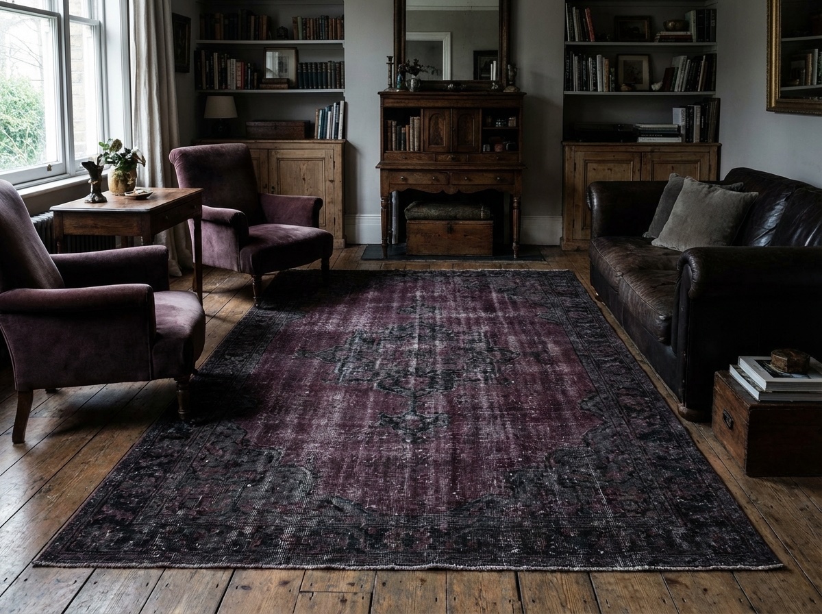 dark living room aesthetic idea 14