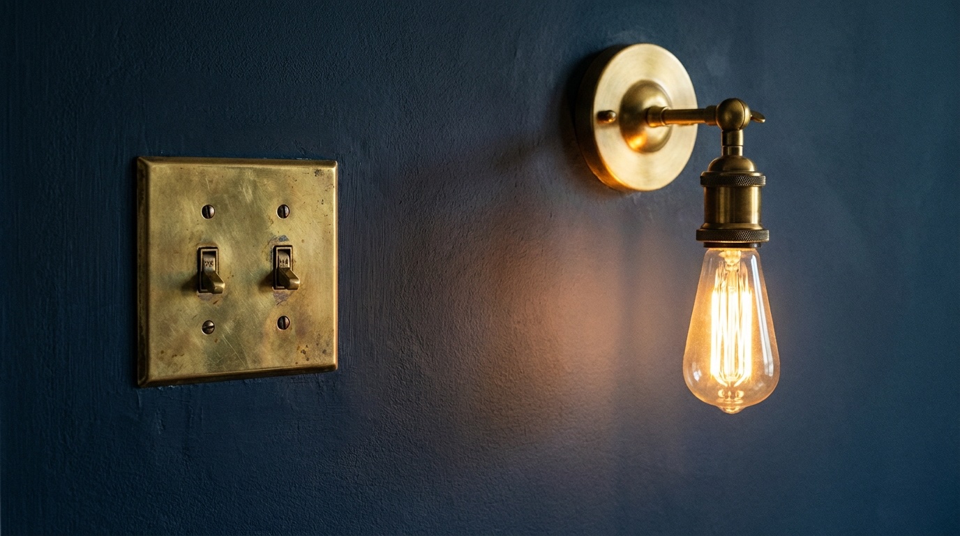 dark living room aesthetic idea 8