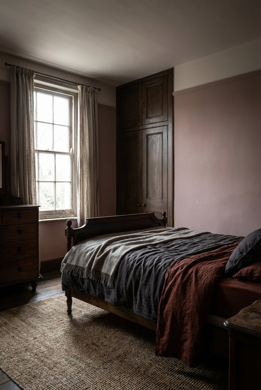 dusty rose and mauve bedroom ideas idea 1