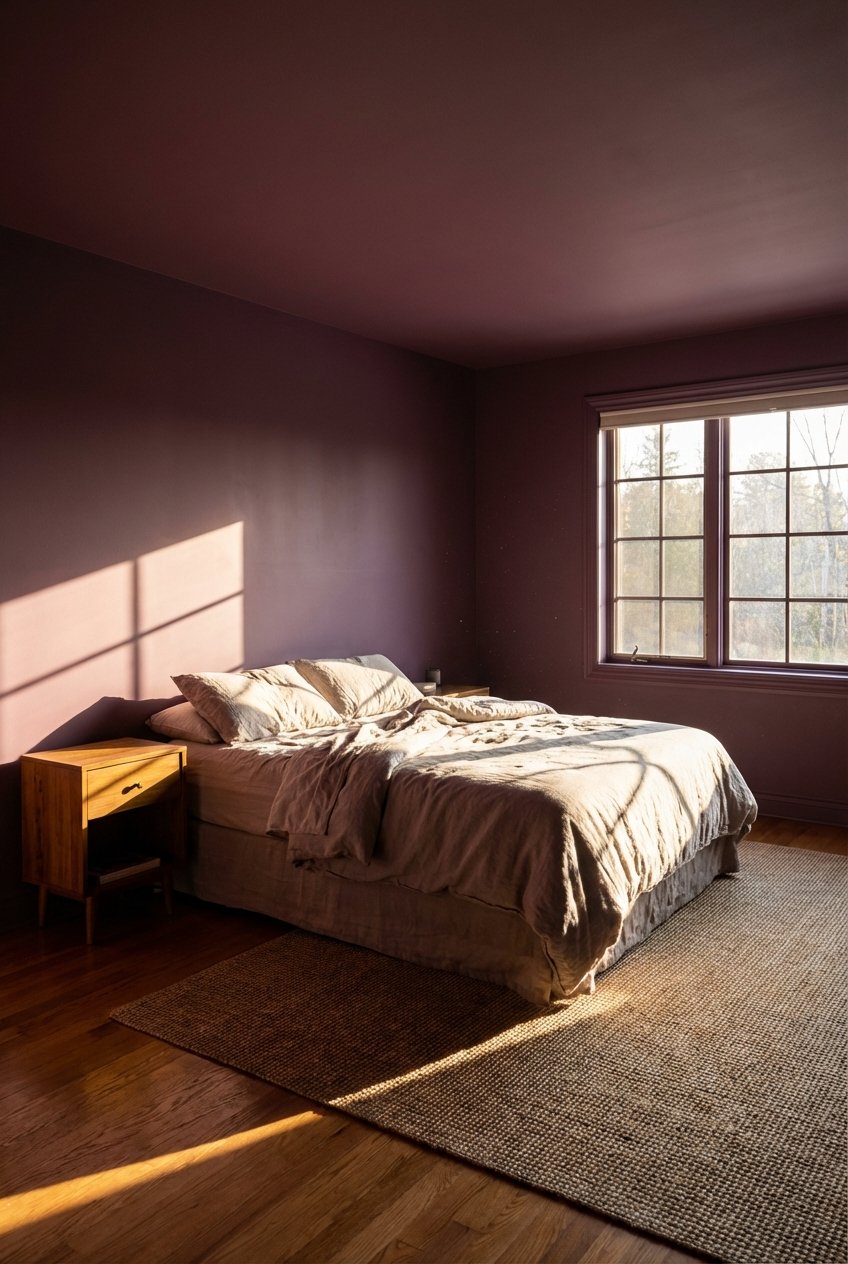 dusty rose and mauve bedroom ideas idea 13