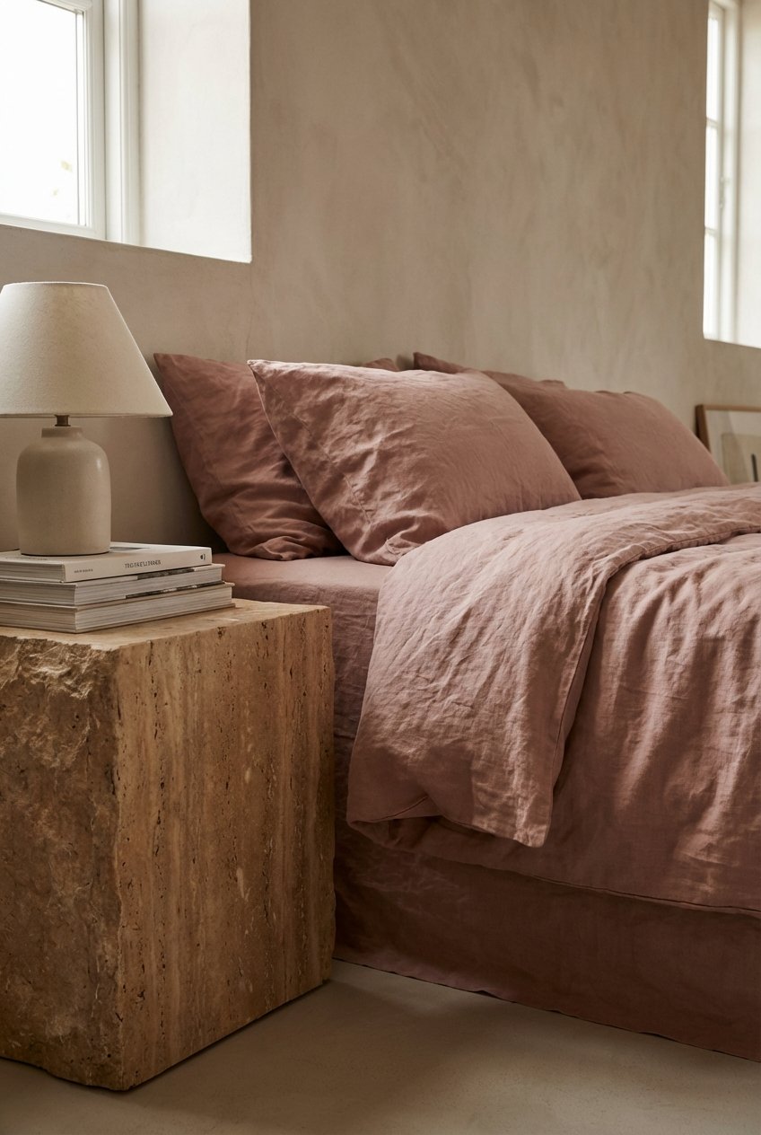 dusty rose and mauve bedroom ideas idea 15