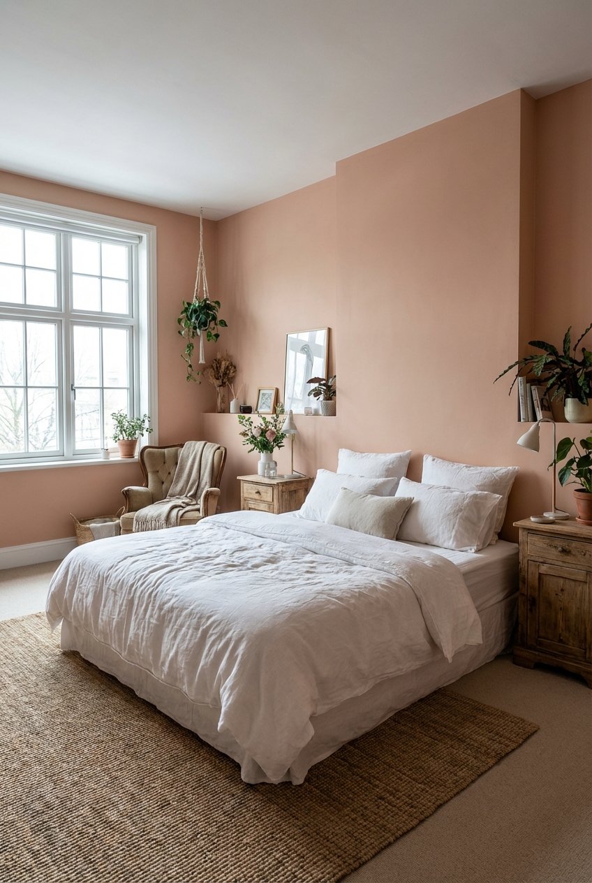dusty rose and mauve bedroom ideas idea 3
