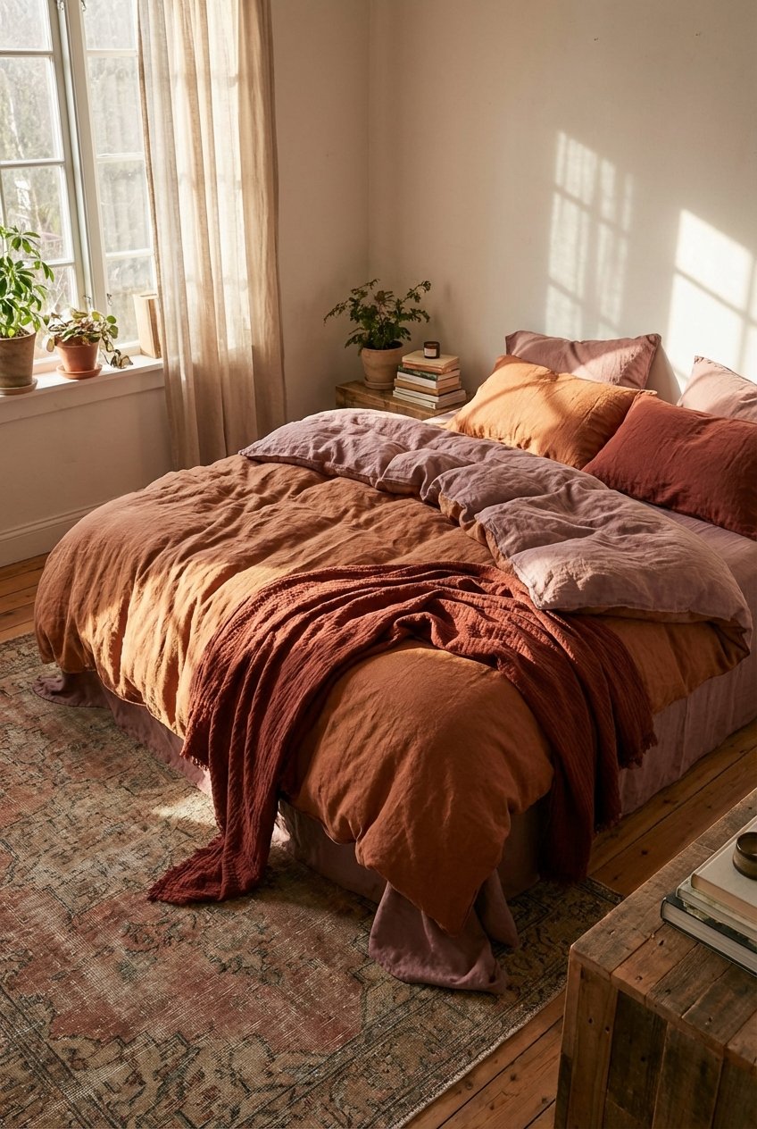 dusty rose and mauve bedroom ideas idea 9