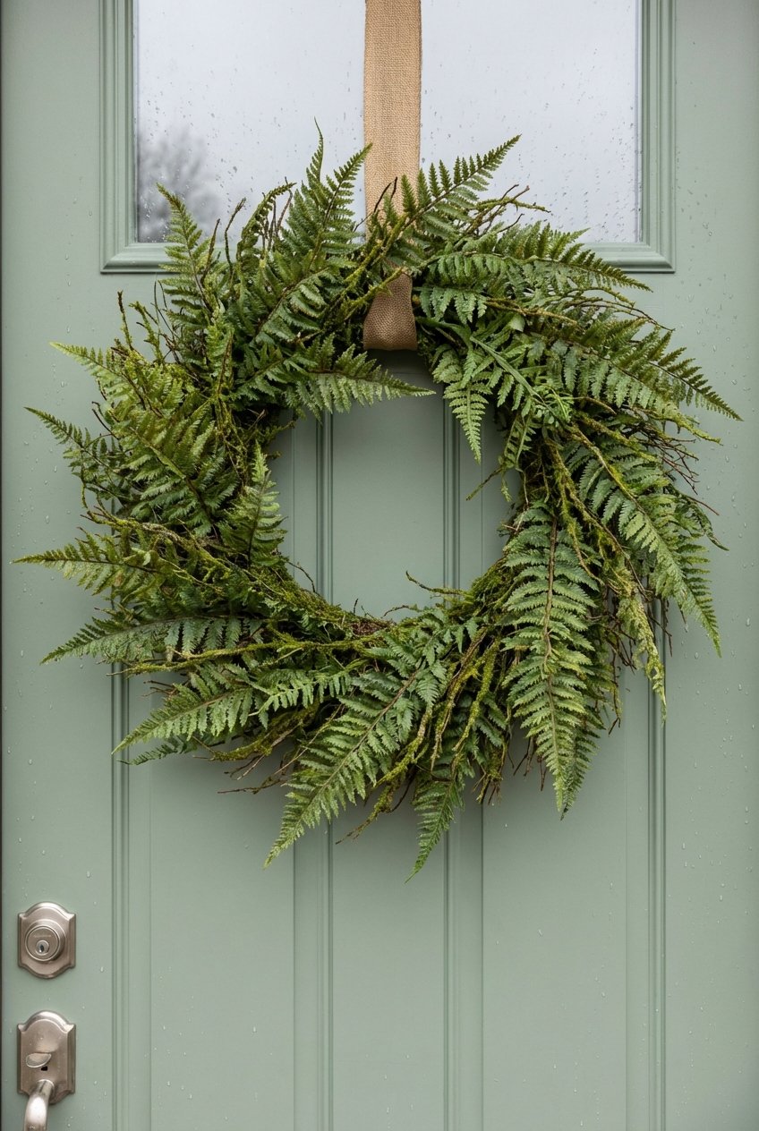 spring wreath for front door idea 10