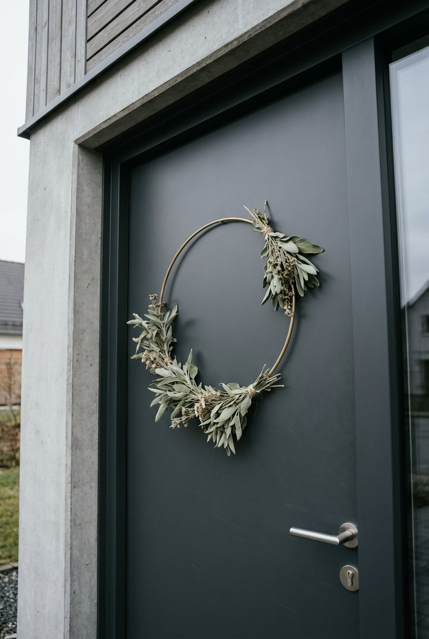spring wreath for front door idea 8