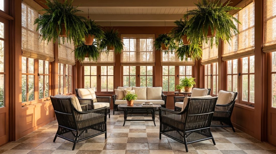 14 Modern Sunroom Decorating Ideas You Can Actually Use Year-round