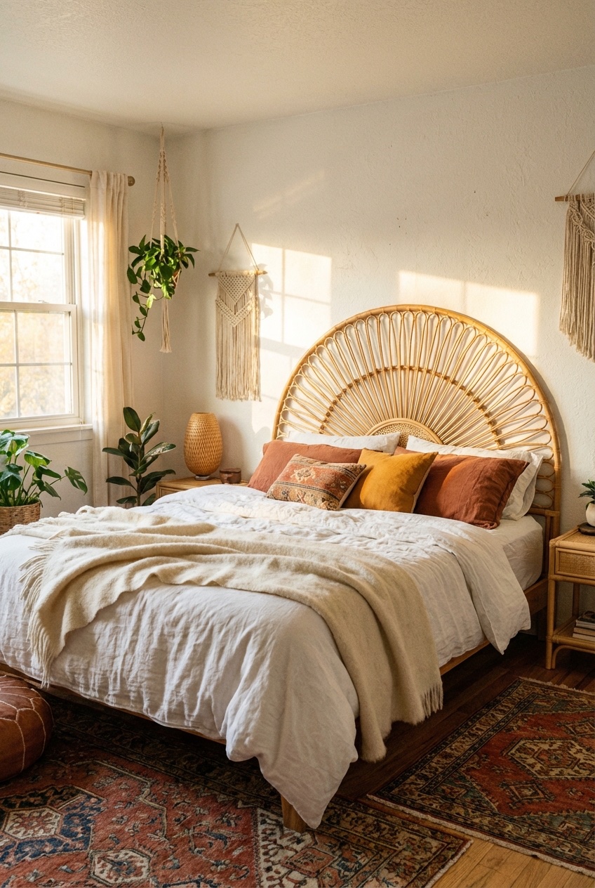 warm bedroom aesthetic ideas idea 19