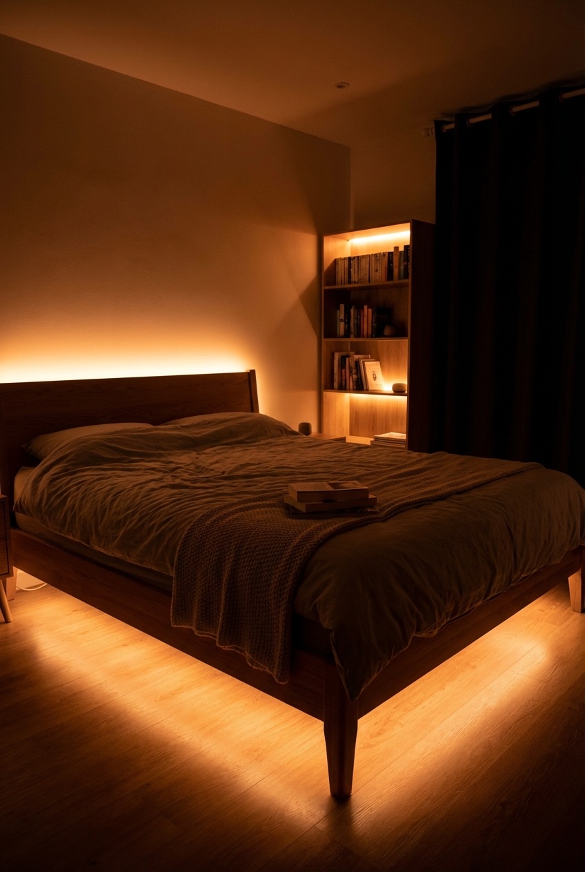 warm bedroom aesthetic ideas idea 4