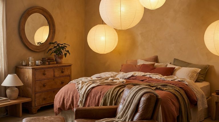 warm bedroom aesthetic ideas featured image